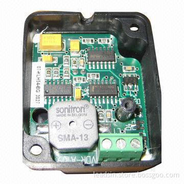 Plastic component, plastic enclosure and PCB assembly